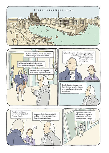 Patrioten Chaoten Idealisten, Seiten 14/15, Comic, 48 Seiten