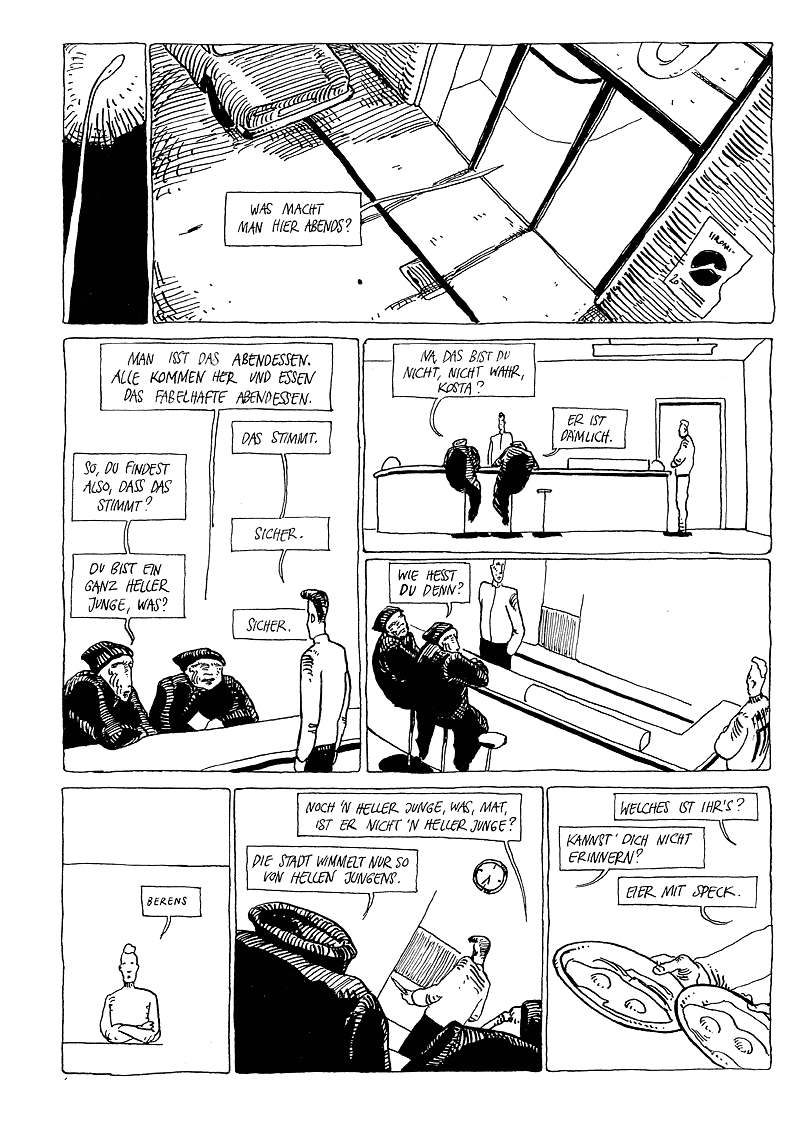 Killer, Vergrösserung, Seite 6, Comic, 18 Seiten