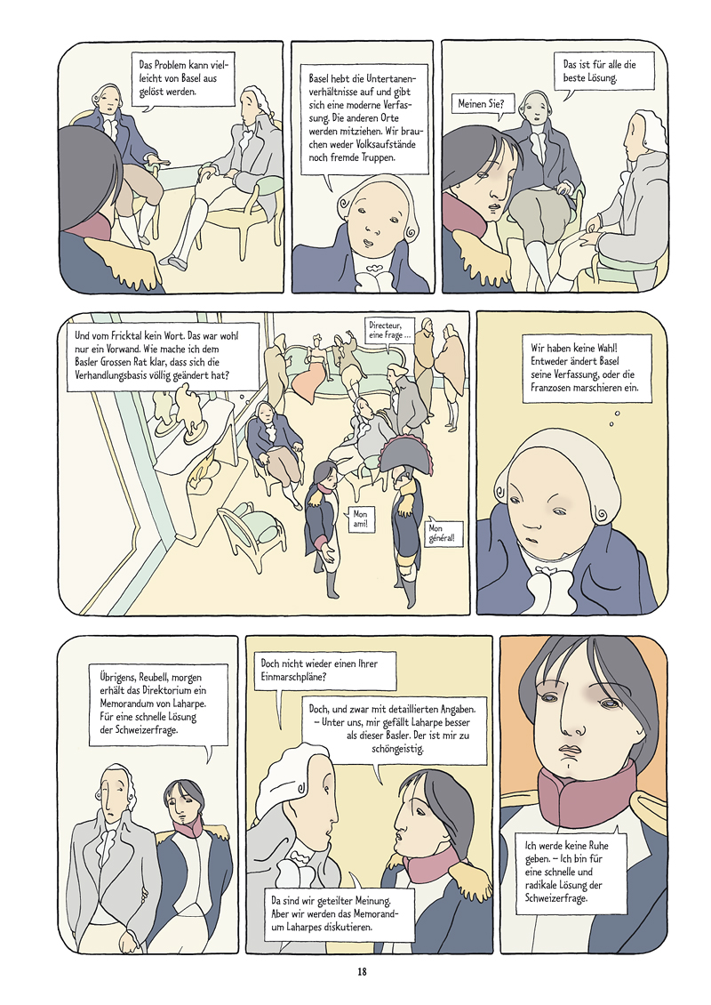 Vergrösserung, Seite 18, Comic, 48 Seiten