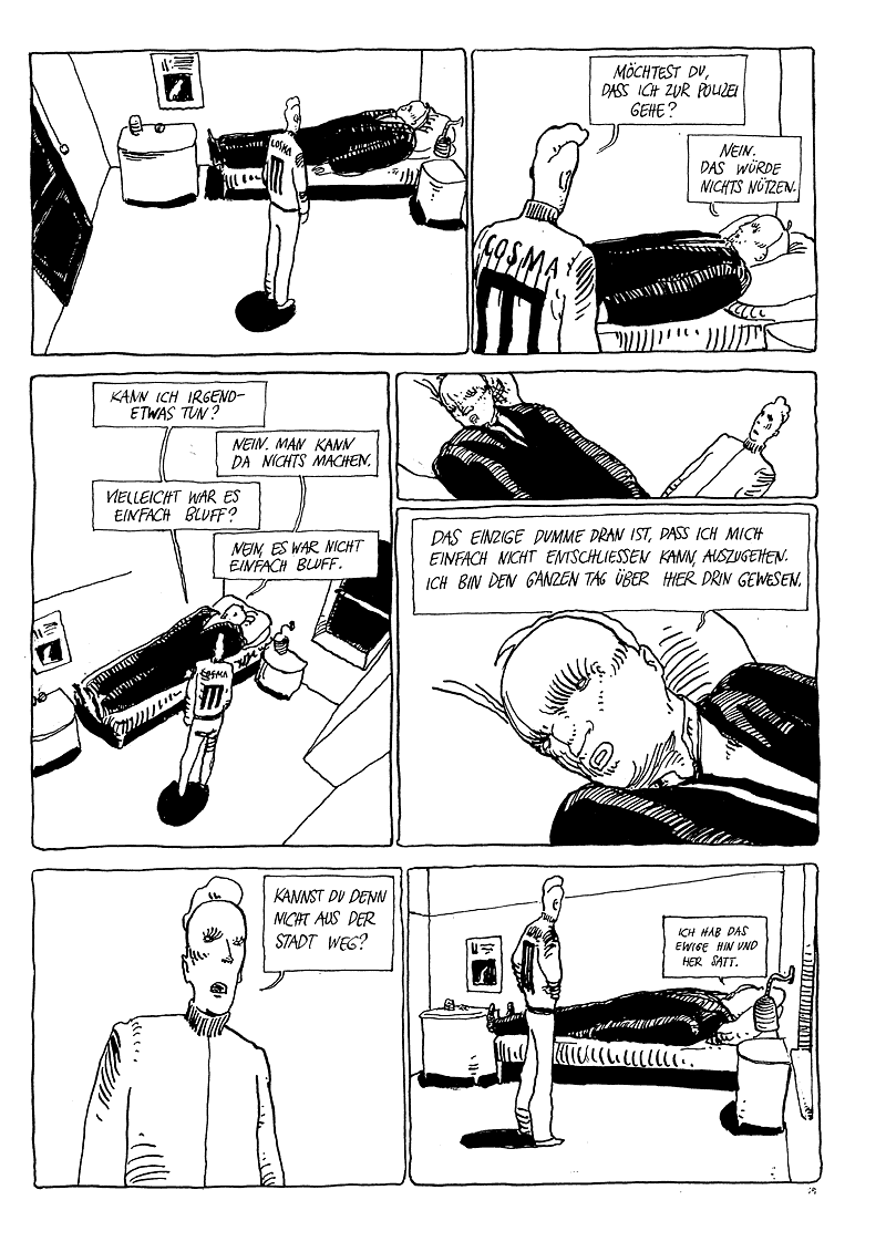 Killer, Vergrösserung, Seite 19, Comic, 18 Seiten