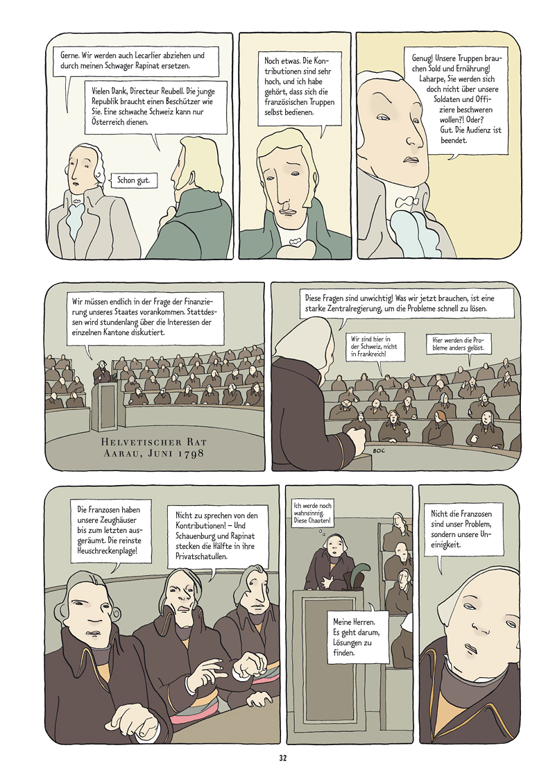 Vergrösserung, Seite 32, Comic, 48 Seiten
