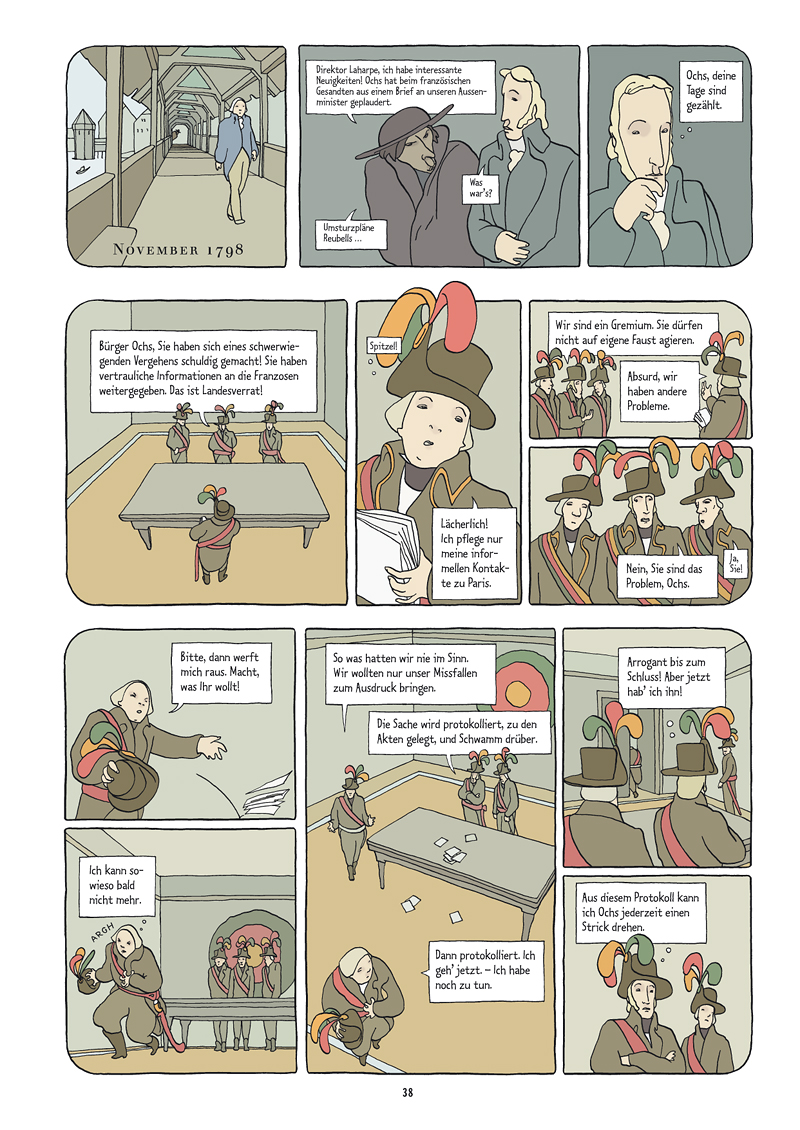 Vergösserung, Seite 38, Comic, 48 Seiten